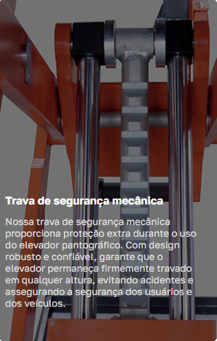 Trava de segurança mecânica